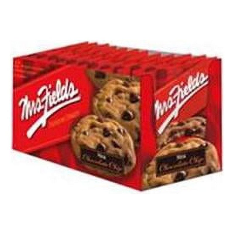 Mrs. Fields Milk Chocolate Chip Cookies 2.1 Oz / 12 Ct wholesale candy/snack retail distribution