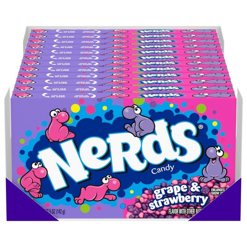 Nerds Grape & Strawberry Candy 5 oz wholesale candy/snack retail distribution