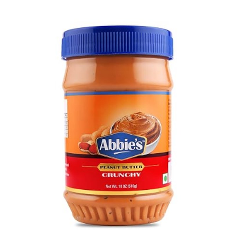 Abbie's Peanut Butter Crunchy 510g wholesale grocery high-protein spread retail distribution