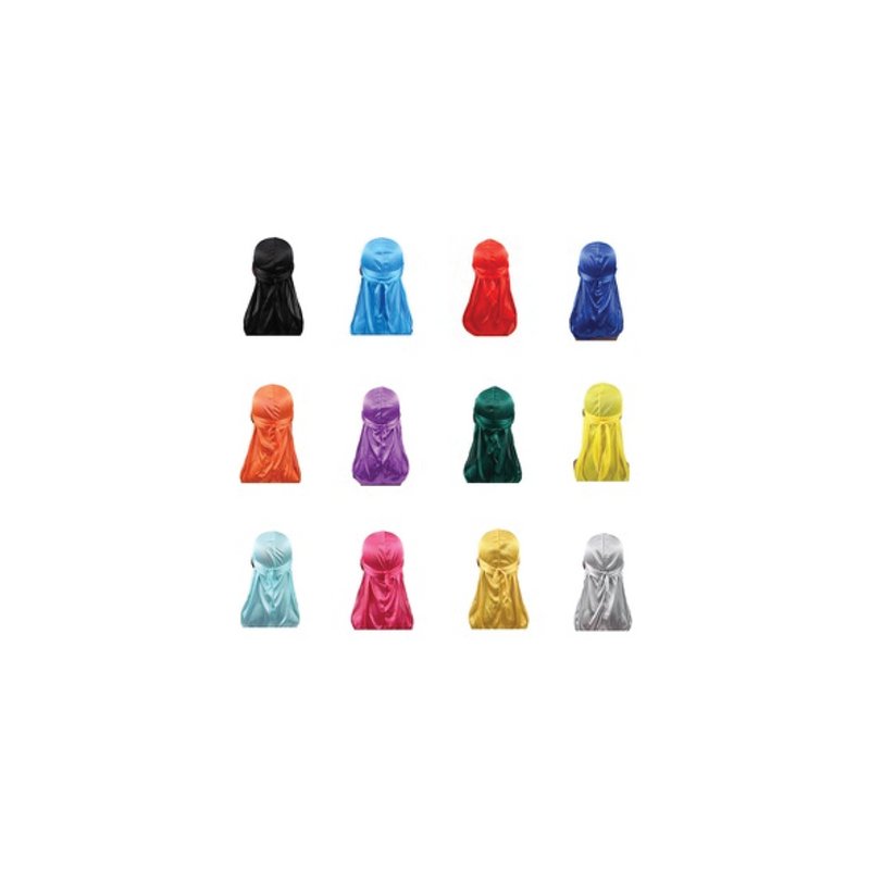 Durag Assorted 12-Pack variety of colors wholesale durag retail distribution