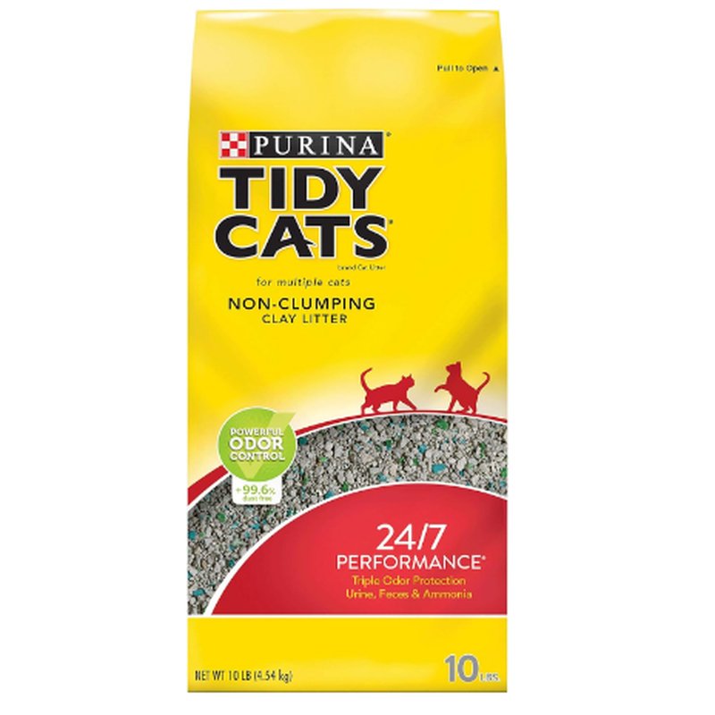Purina Tidy Cats Non-Clumping Cat Litter 24/7 Performance 4x10 lb bags wholesale grocery retail distribution