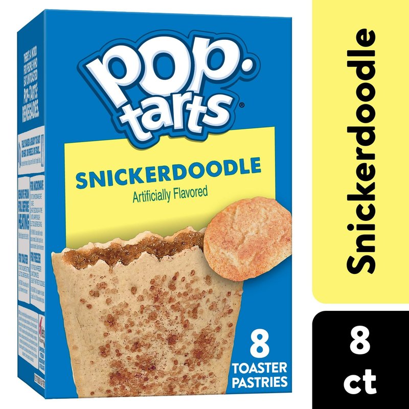 Pop-Tarts Frosted Snickerdoodle 8 Count Box wholesale candy/snack retail distribution