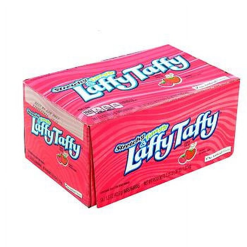 Laffy Taffy Strawberry chewy candy 24 ct wholesale candy/snack retail distribution