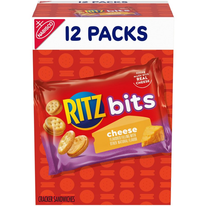NBC Ritz Bits Cheese Cracker Sandwiches 1 Oz wholesale candy/snack retail distribution