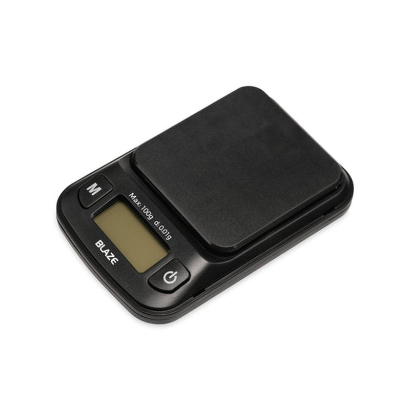 Truweigh Blaze Scale Black 100g x 0.01g precision digital scale wholesale tw blaze scale 100g x .01g ea retail distribution