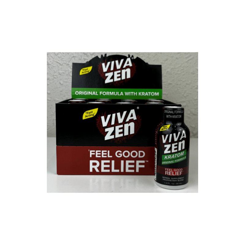 VIVAZEN Shot 2oz Herbal Energy & Relief Boost wholesale vivzen shot retail distribution