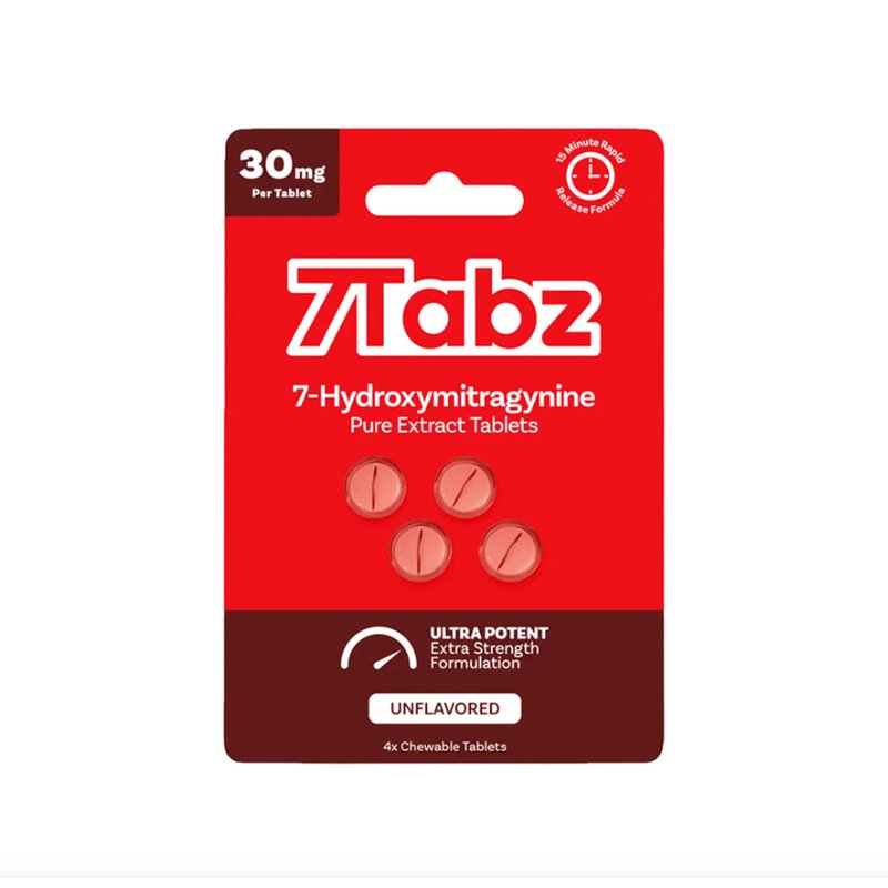 7Tabz Pure Extract 7 Hydroxymitragynine Kratom Tablets 30MG wholesale retail distribution