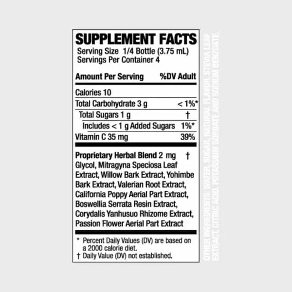 Viva Zen Ultimate Silver 2X Liquid Kratom Concentrate 12Ct | Enhanced Potency for Energy & Relief