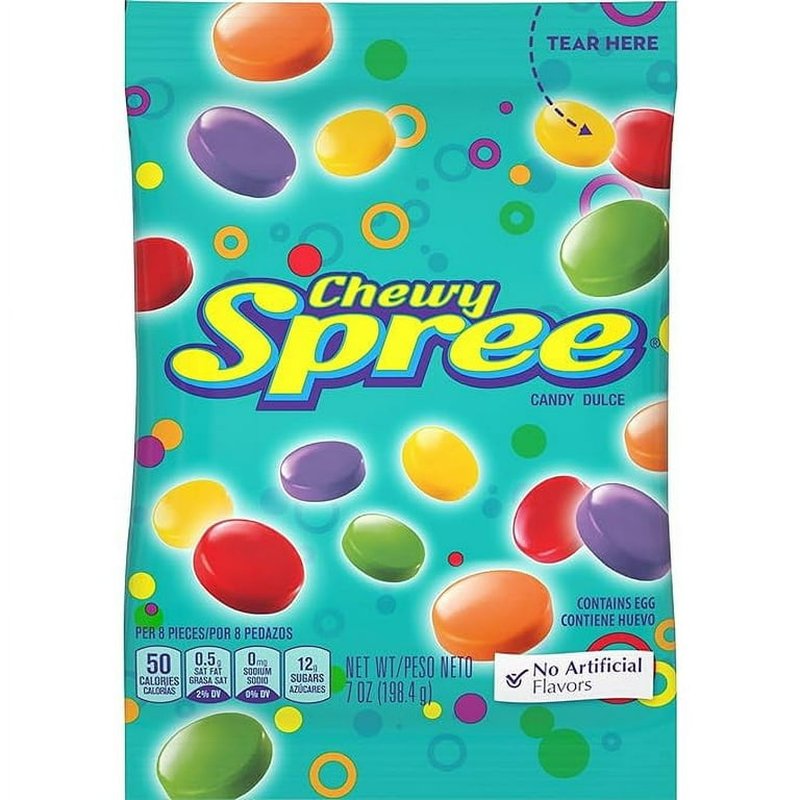 Spree Chewy Candy Dulce 1.7 oz wholesale candy/snack retail distribution