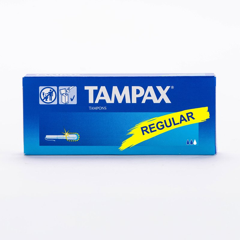 Wholesale 3-Pack Regular Tampons Feminine Hygiene Solution moderate absorbency wholesale tampons 3pk reg. blister ea retail distribution