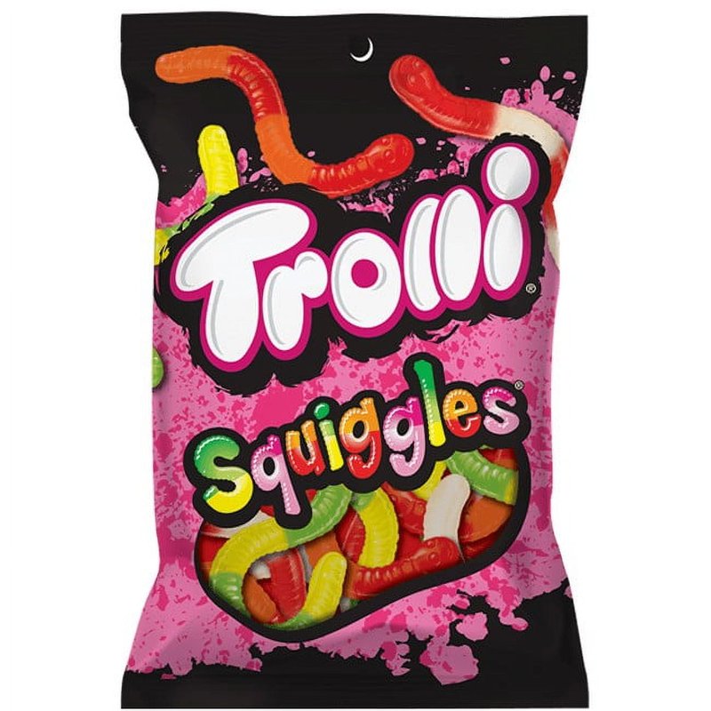 Trolli Squiggles Gummy Candy 5 oz bag wholesale candy/snack retail distribution
