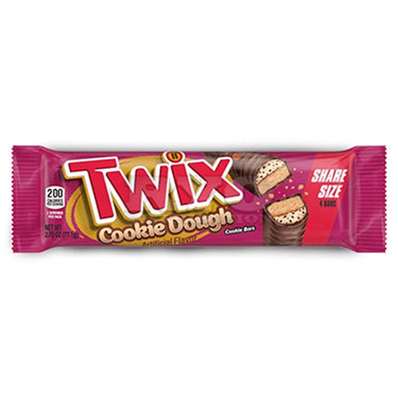 Mars Twix King Size Cookie Dough Bars 20 Ct wholesale candy/snack retail distribution