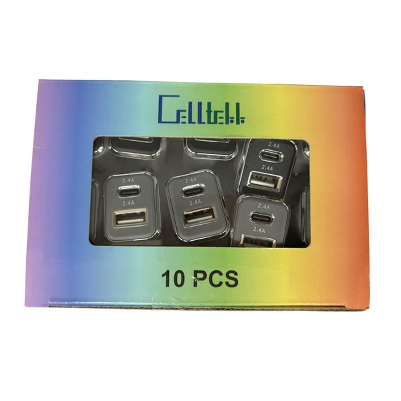 CellTell USB-C/USB Car Charger dual port fast charging solution wholesale other retail distribution