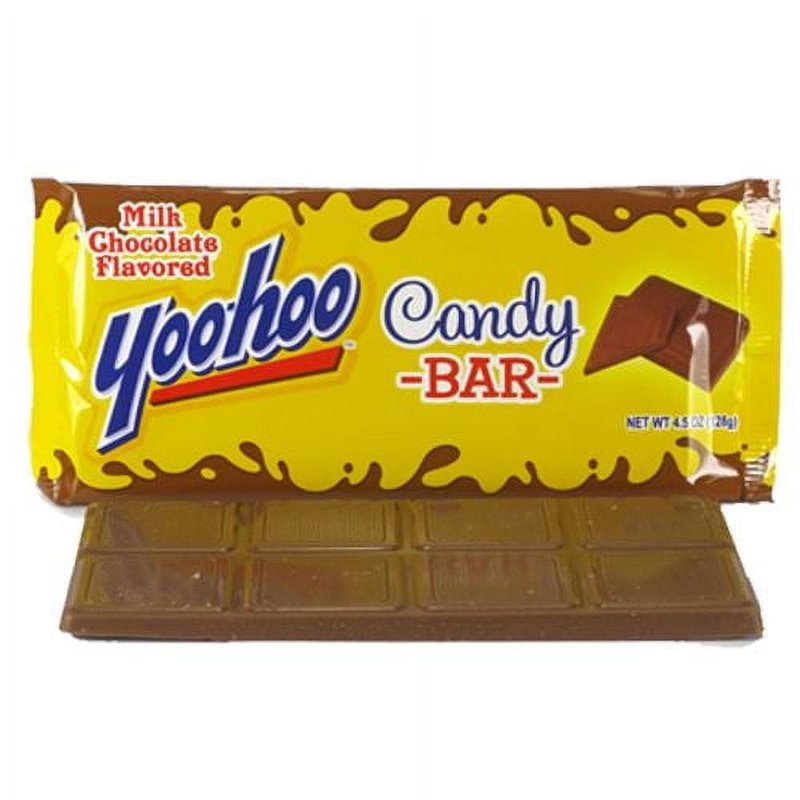 Yoo-hoo Milk Chocolate Flavored Candy Bar 4.5 oz pack of 12 wholesale candy/snack retail distribution