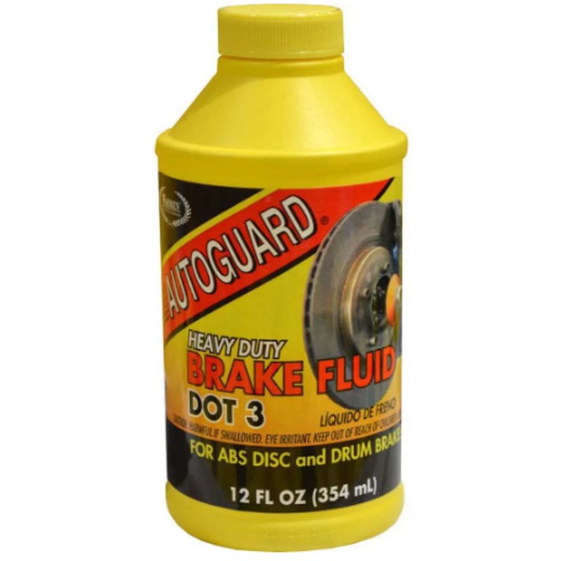 AUTOGUARD Brake Fluid DOT 3 12 OZ wholesale brake fluid retail distribution