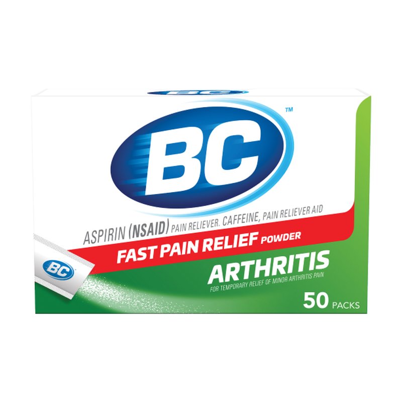 BC Arthritis Pain Reliever OTC Medicines Fast Acting Relief wholesale otc medicines retail distribution