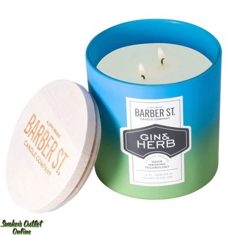 Barber St Candle Premium Scented Candle Elegant Design wholesale lighters retail distribution