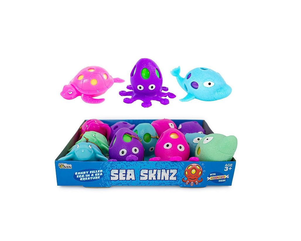 Bee Sea Skinz W/Smarties .3Oz /12Ct