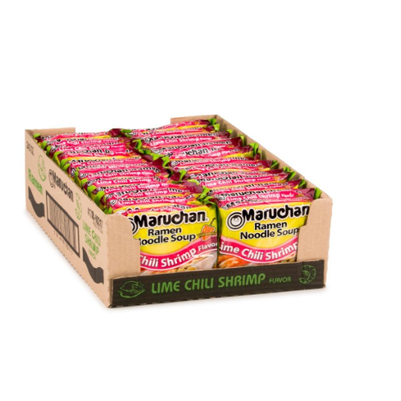 Maruchan Ramen Lime Chili Shrimp 3 oz wholesale grocery retail distribution