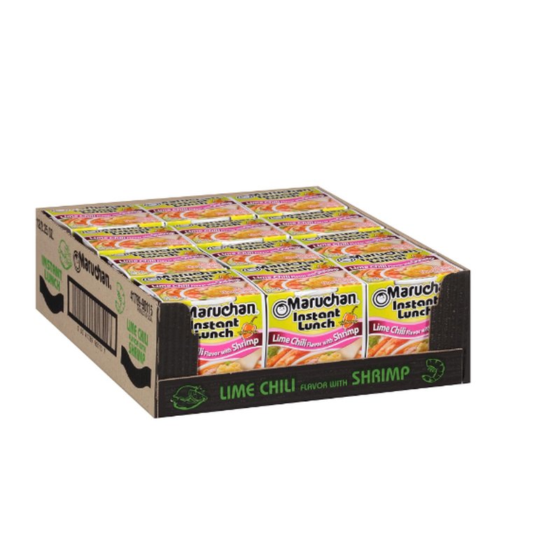 Maruchan Lime Chili Shrimp 2.25 Oz / 12 Ct wholesale grocery retail distribution