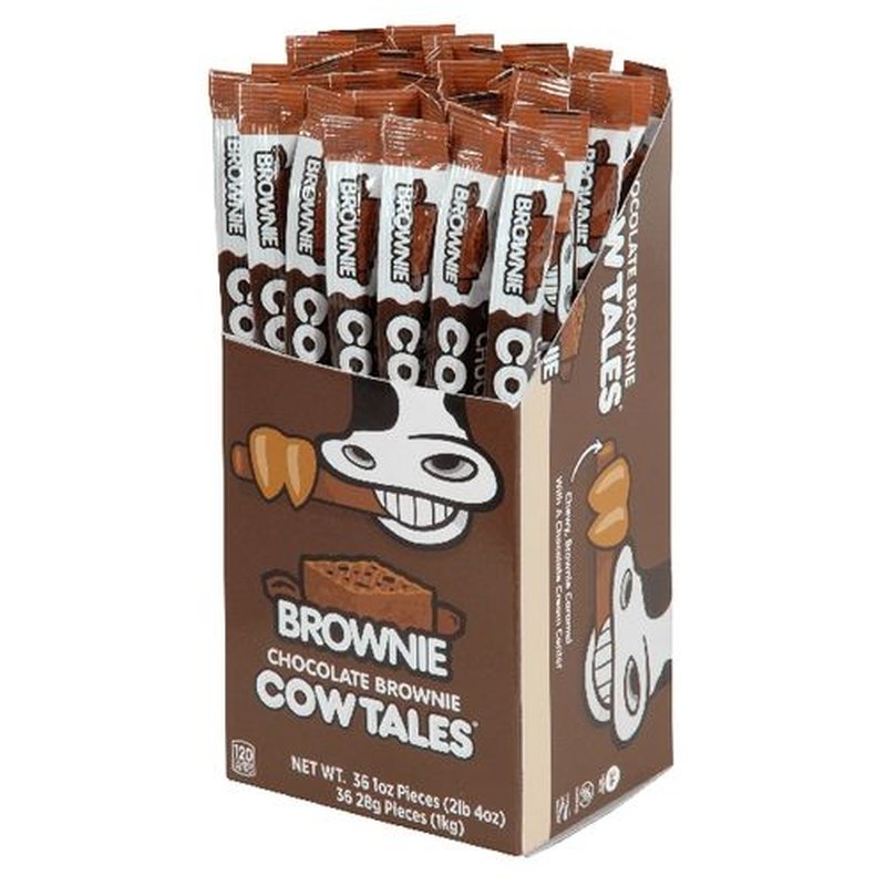 Cow Tales Brownie Candy 36 Count wholesale candy/snack retail distribution