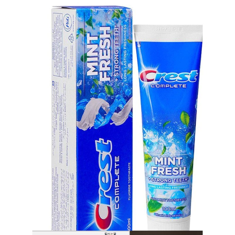 Crest Complete Fresh Mint Fluoride Toothpaste 100ml wholesale health&beauty retail distribution