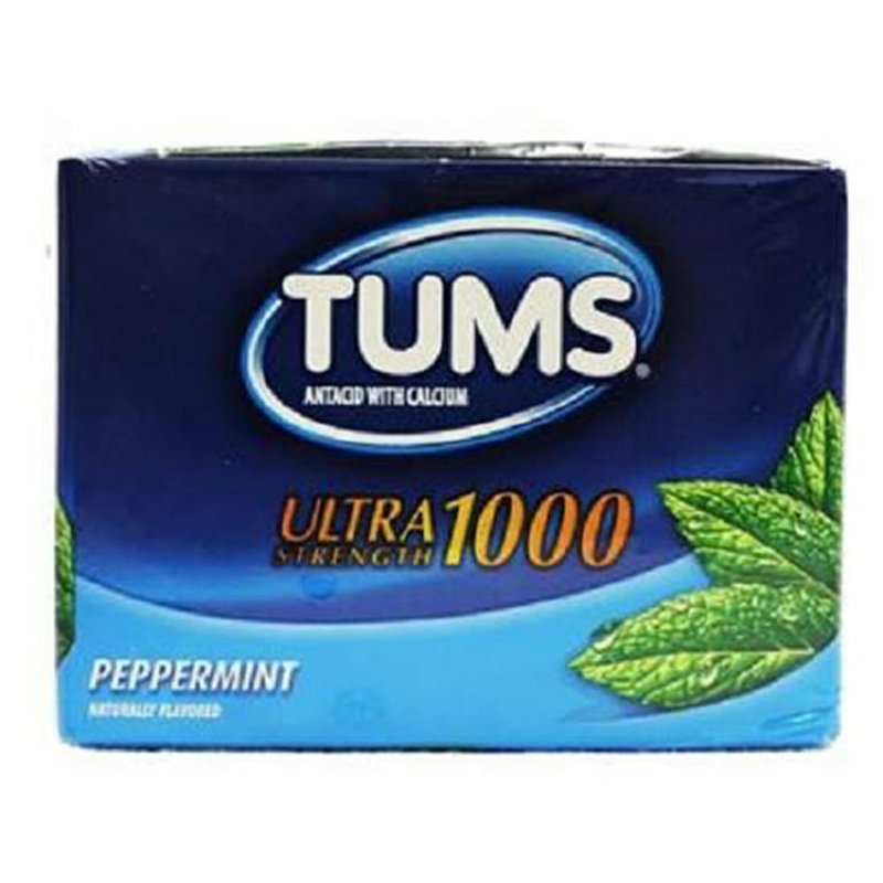 TUMS Ultra 1000 Mint Spearmint 12 Pack wholesale health&beauty retail distribution