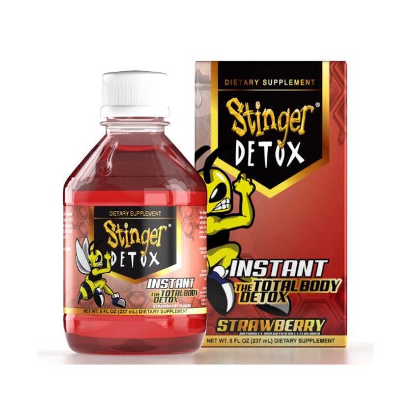 Stinger Detox Instant Detox Regular Strength Drink Strawberry Flavor 8 FL OZ wholesale health&beauty retail distribution