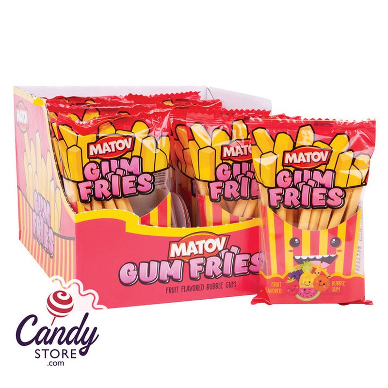 Gum Fries candy 16 count wholesale candy/snack retail distribution