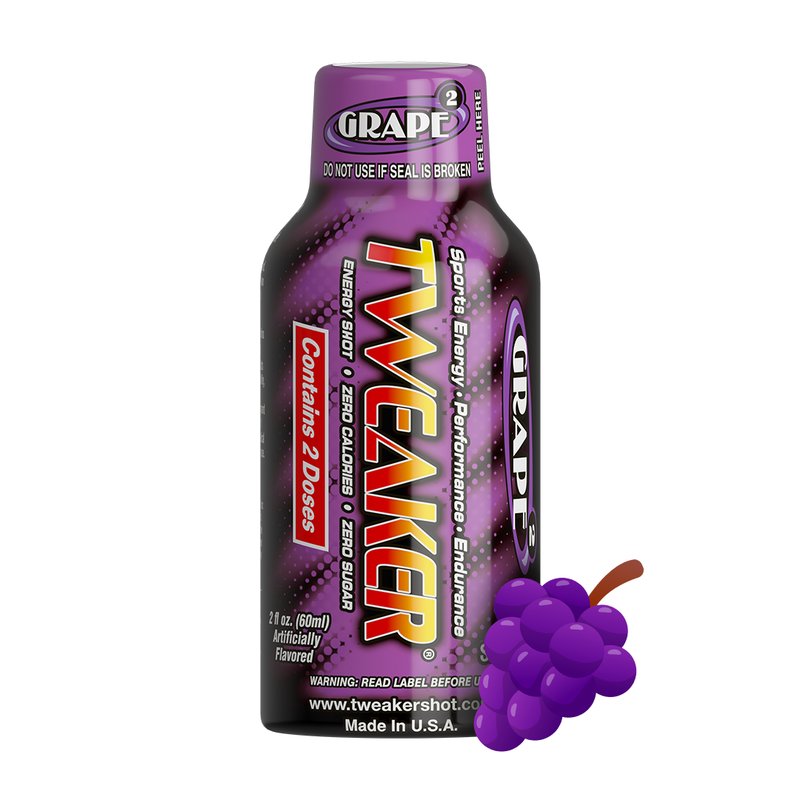 TWEAKER Grape Energy Shot 99C/12CT wholesale health&beauty retail distribution