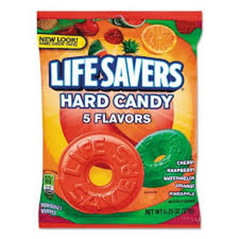 Lifesavers Hard Candy Five Flavors 14.5 oz wholesale candy/snack retail distribution