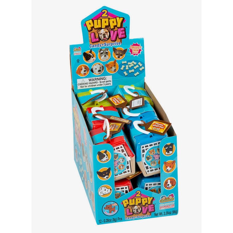 Puppy Love Candy 12 Count Box wholesale candy/snack retail distribution