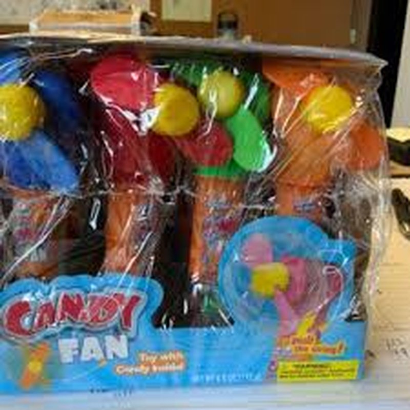 Candy Fan 12 Count wholesale candy/snack retail distribution