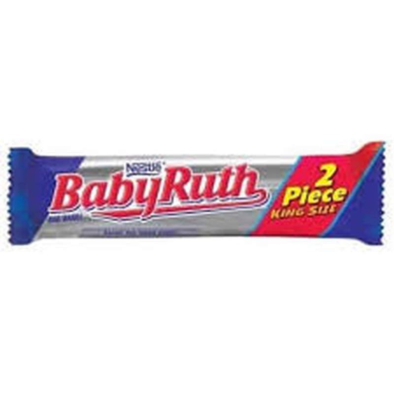 Baby Ruth King Size Candy Bars 18 Count wholesale candy/snack retail distribution