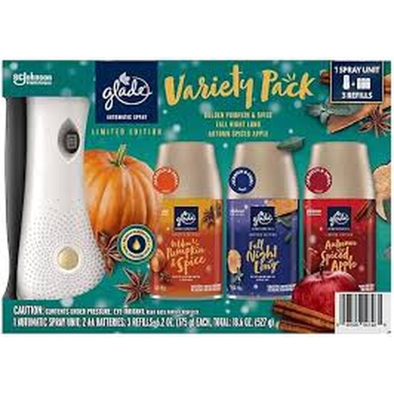 Fall Scents Air Freshener Spray 24 Count Display wholesale household retail distribution