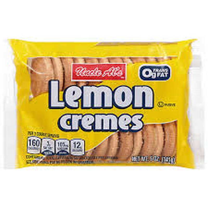 Uncle Al's Lemon Cremes 5 oz tray wholesale candy/snack retail distribution