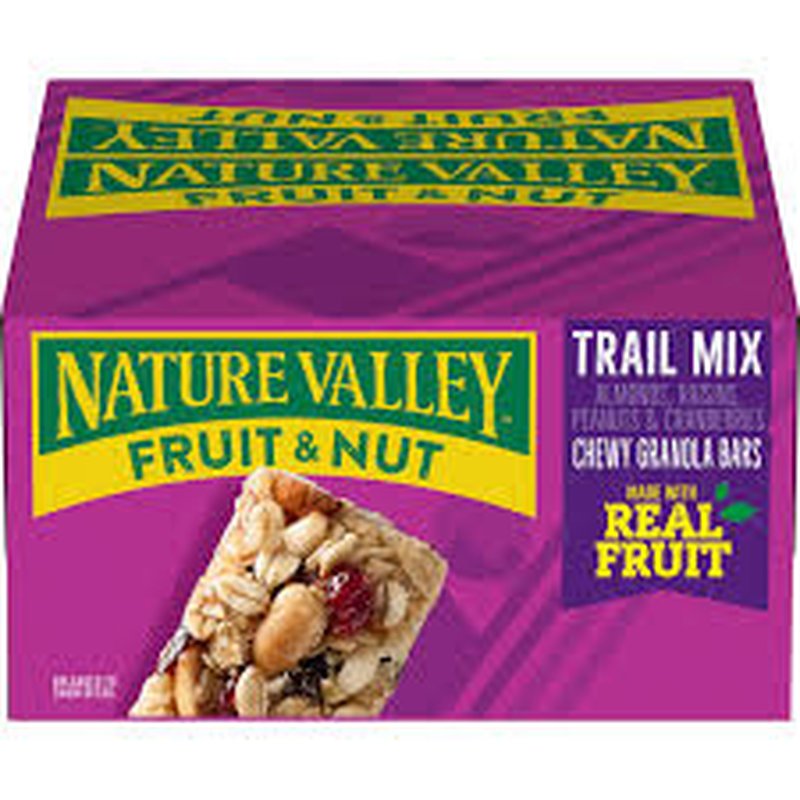 Nature Valley Trail Mix Fruit & Nut 3.7 Oz wholesale candy/snack retail distribution