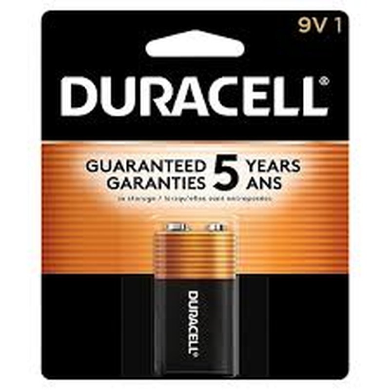 Duracell CopperTop 9V Alkaline Batteries 6 Count wholesale household retail distribution
