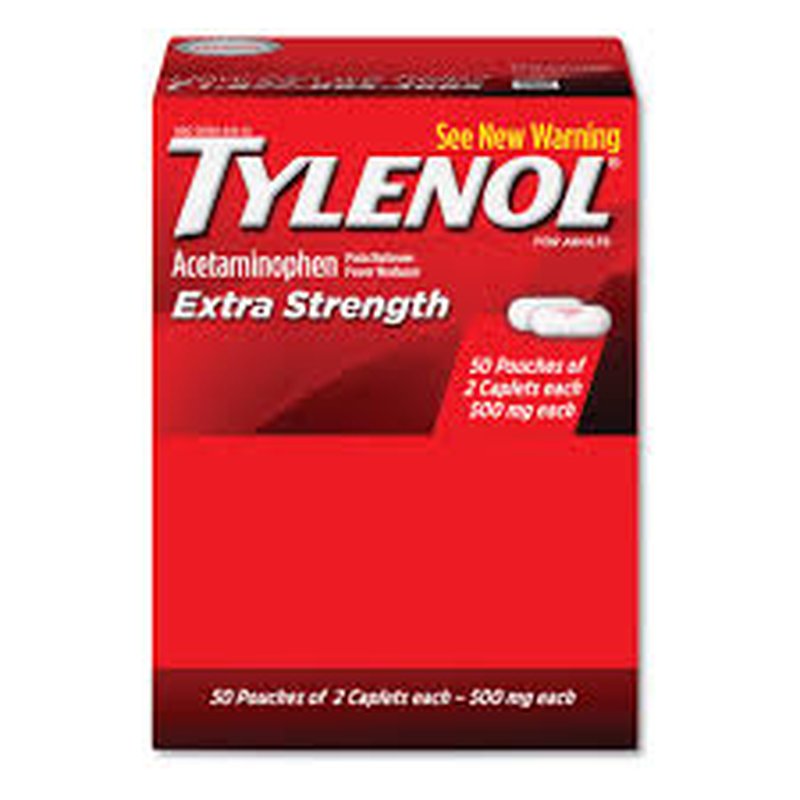 Tylenol Extra Strength 2 Pack 50 Count wholesale health&beauty retail distribution