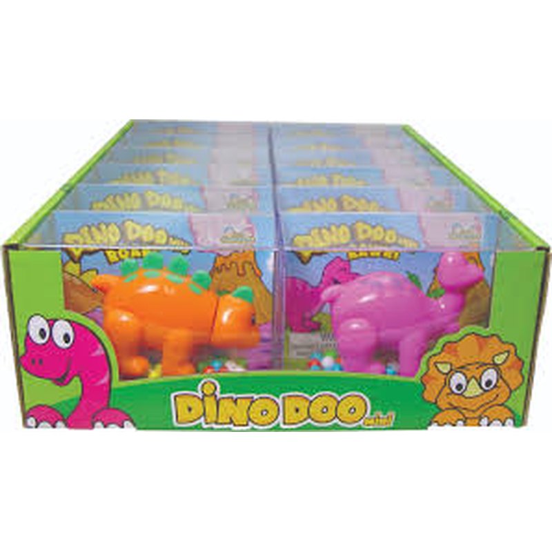 Dino Doo Mini candy pack 12 ct wholesale candy/snack retail distribution