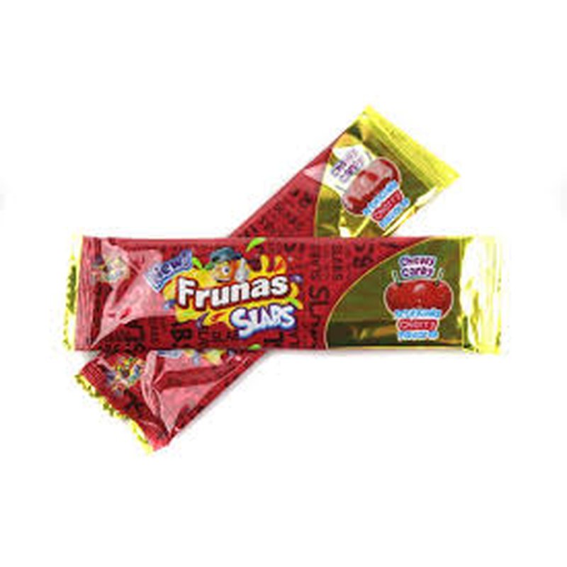 Frunas Slabs Cherry 48 Count wholesale candy/snack retail distribution