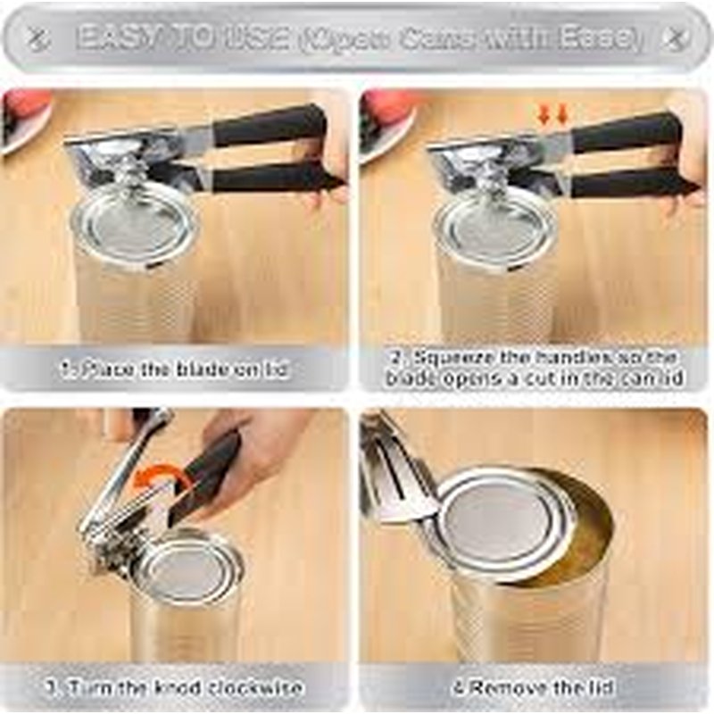 Dreyoo Heavy Duty Manual Can Opener Stainless Steel wholesale household retail distribution