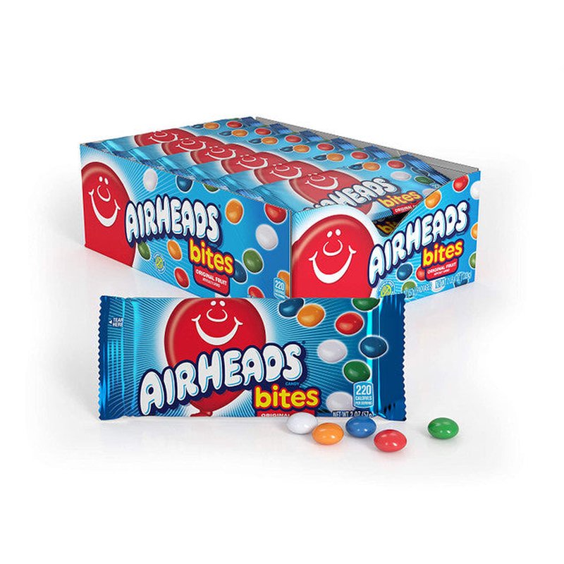 Airheads Bites Fruit 2 oz Bag wholesale candy/snack retail distribution