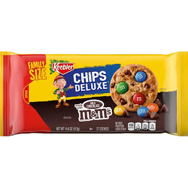 Keebler Chips Deluxe Minis with M&M's 3 Oz Pack wholesale candy/snack retail distribution