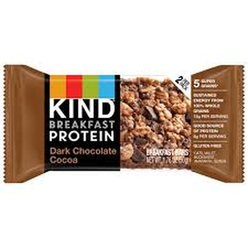 Kind Dark Chocolate Cocoa bars 1.76 Oz wholesale candy/snack retail distribution