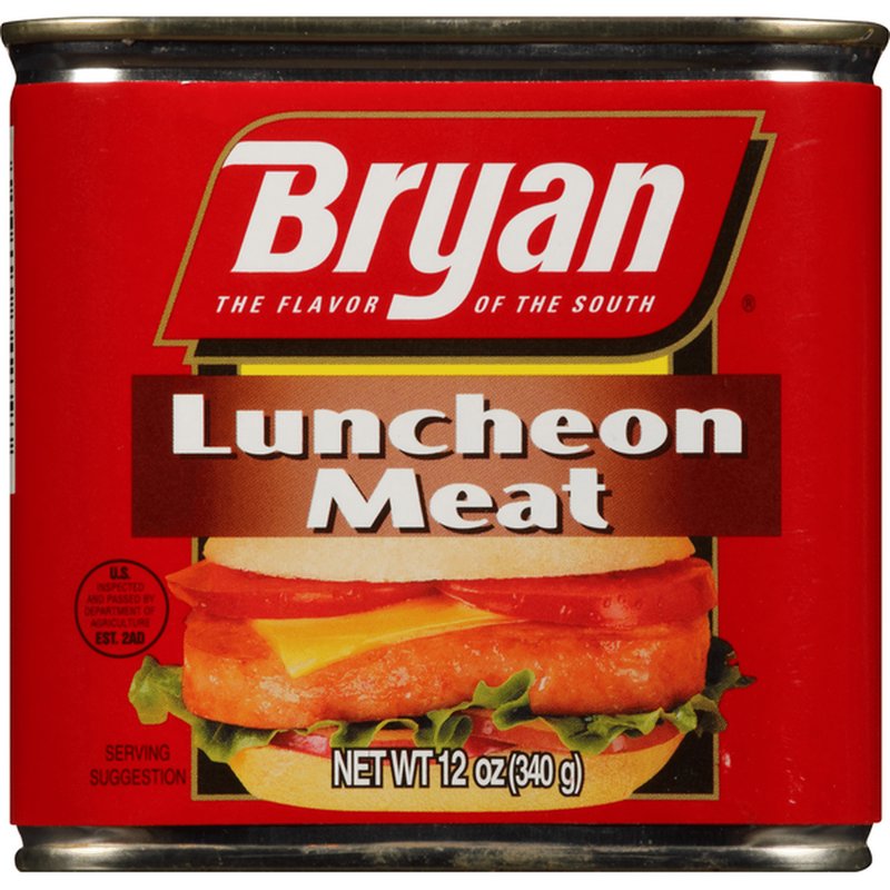 Bryan Luncheon Meat 12 Oz Can wholesale grocery retail distribution