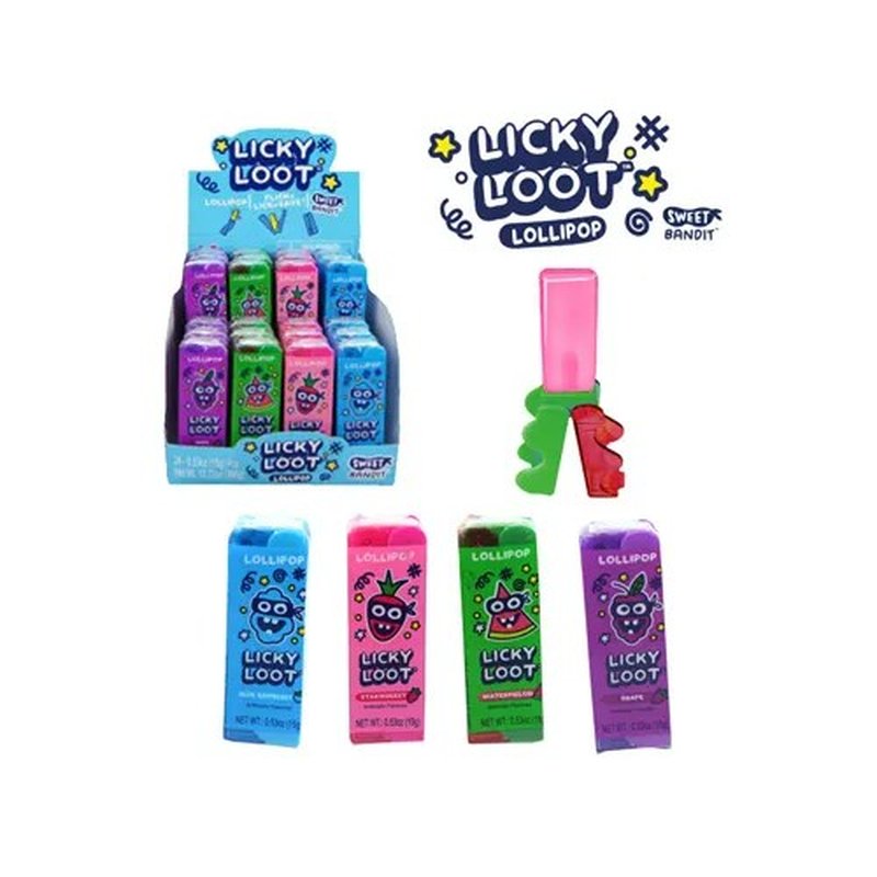 Licky Loot Candy 12 Ct wholesale candy/snack retail distribution