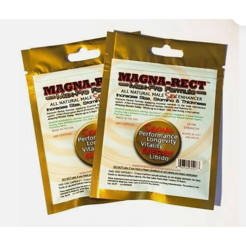 Magna-Rect Gold Max-Pro Premium Formula Male Enhancer 30 count wholesale health&beauty retail distribution
