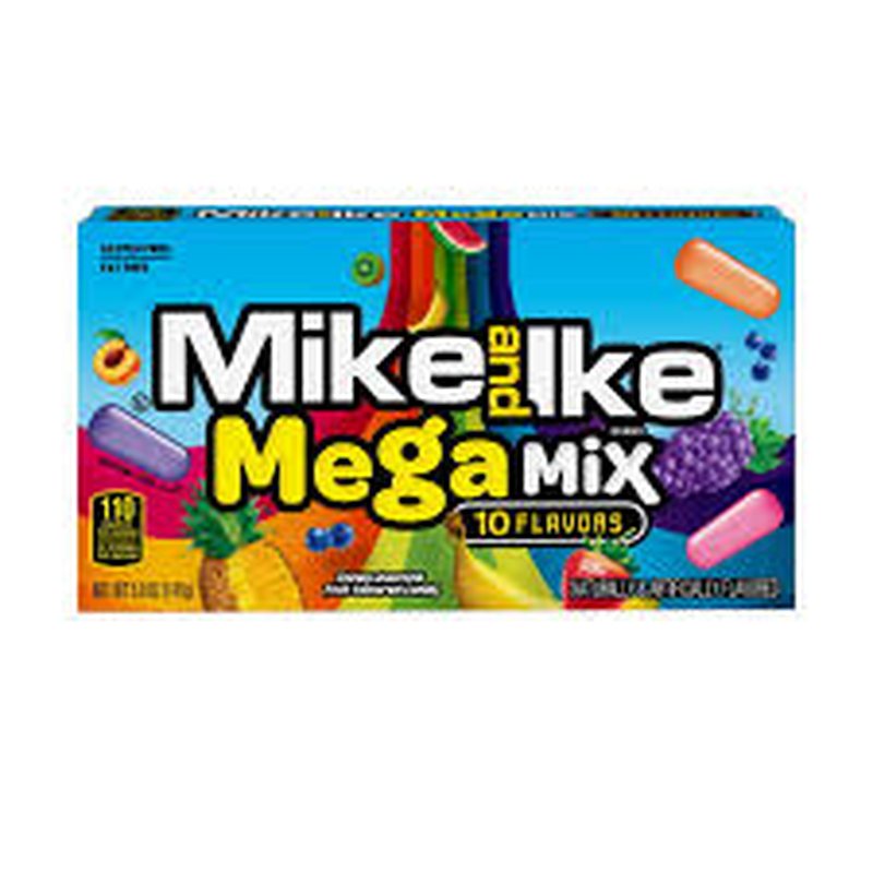Mike and Ike Mega Mix Box 5 Oz wholesale candy/snack retail distribution