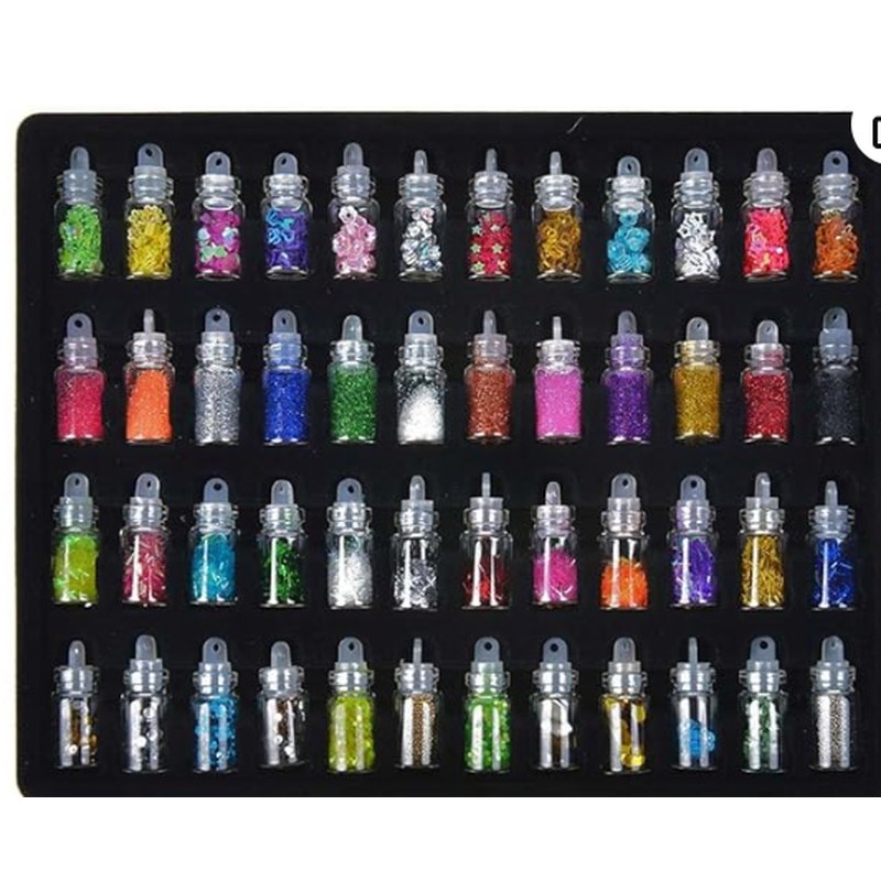 Lifestyle-You 48 Pcs 3D Nail Art Set assorted colors wholesale health&beauty retail distribution